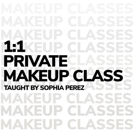 1 on 1 Makeup Class with Sophia